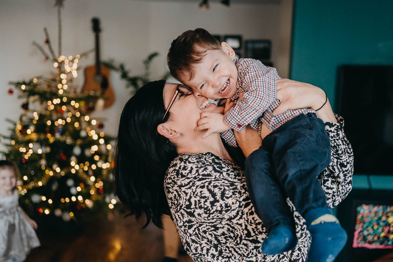 Sesja świąteczna w domu | Kraków 12 sesja świąteczna w domu