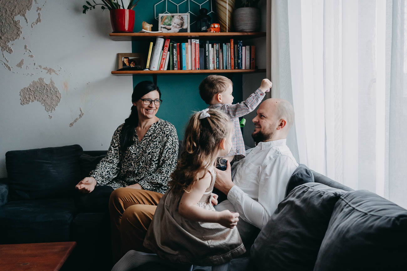 Sesja świąteczna w domu | Kraków 6 sesja świąteczna w domu