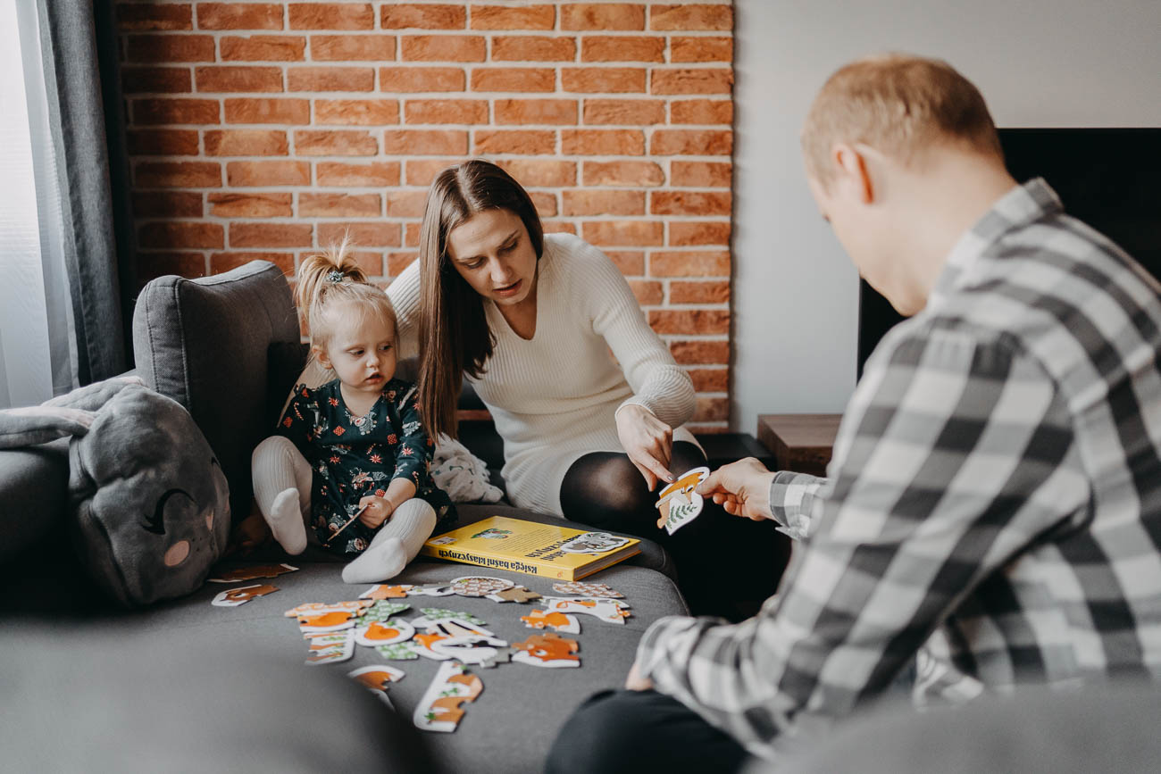 Rodzinna sesja świąteczna - lifestyle 2 rodzinna sesja świąteczna, portret